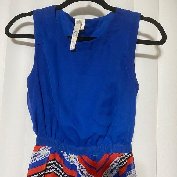 Gracie Girls multicolored blue Maxi dress - Picture 3 of 7